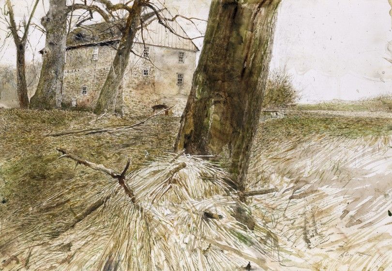 Andrew Wyeth Home Places Brandywine Conservancy And Museum Of Art   AW Noahs Ark 0340 